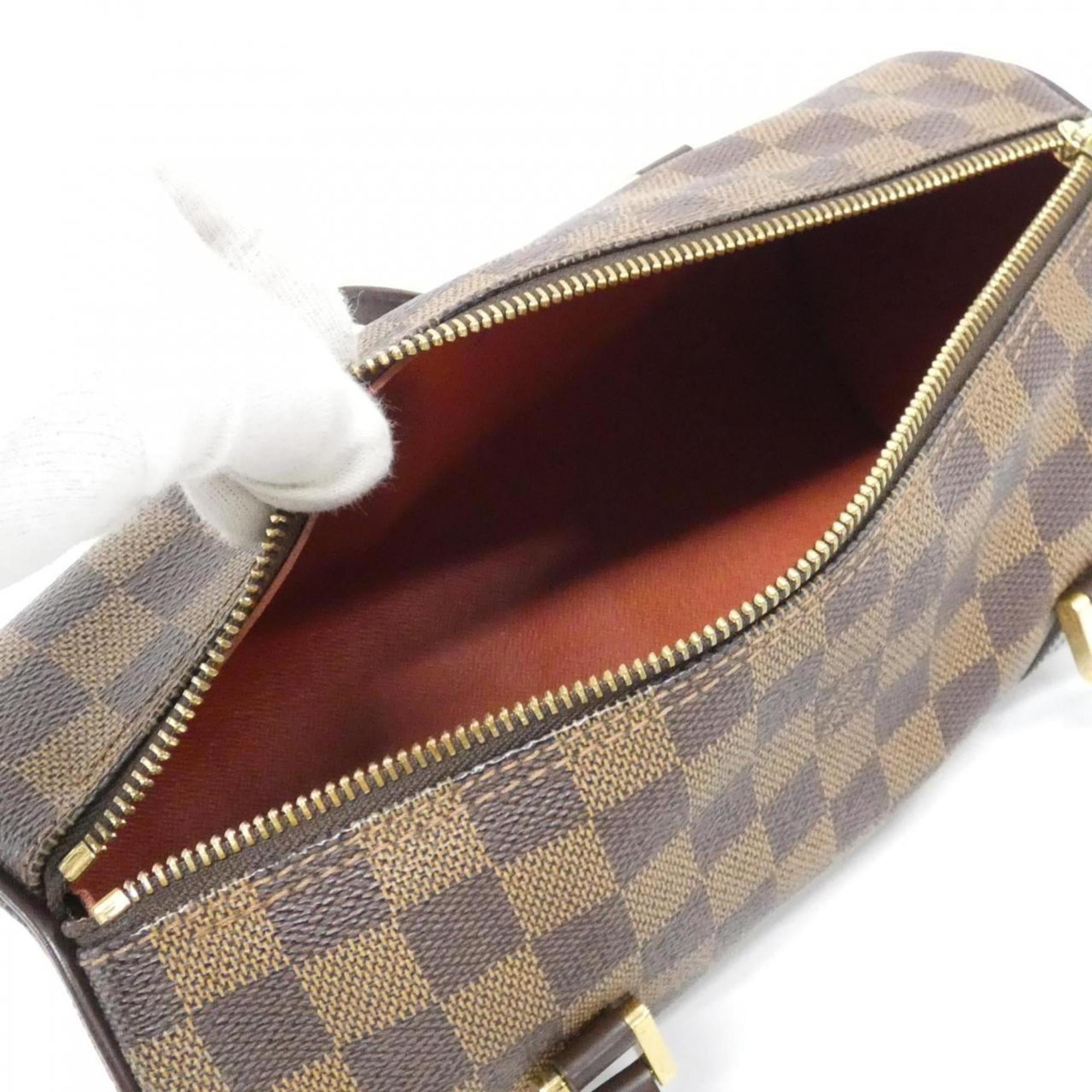 Louis Vuitton Ebene Coated Canvas Handbag