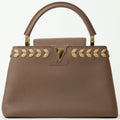 Louis Vuitton Pink Beige Cuir Ombre Leather Handbag