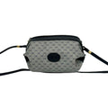 Gucci Navy Leather Pvc Pochette Shoulder Bag (Pre-Owned)