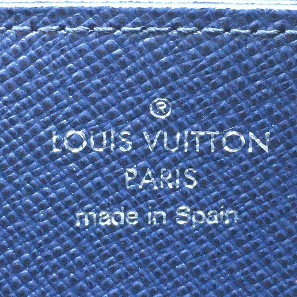 Louis Vuitton Epi Denim Red Color Rouge Epi Leather Long Wallet