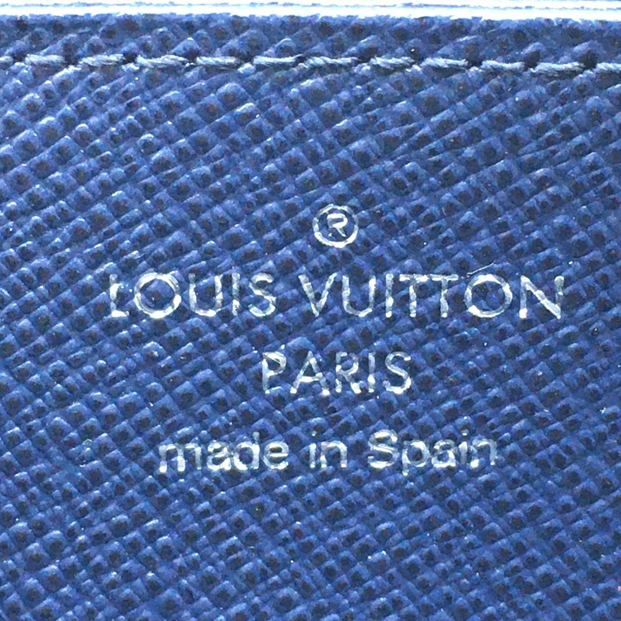 Louis Vuitton Epi Denim Red Color Rouge Epi Leather Long Wallet