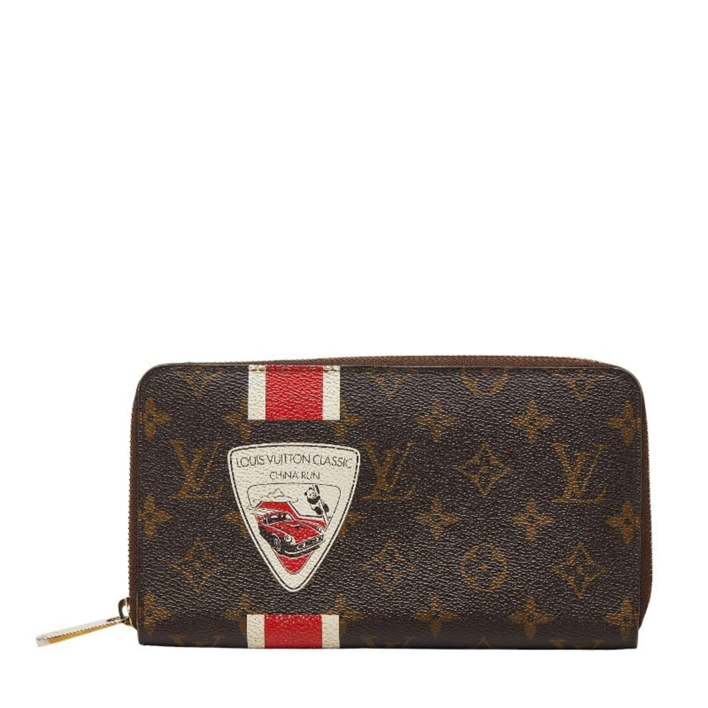 Louis Vuitton Brown Pvc Leather Long Wallet