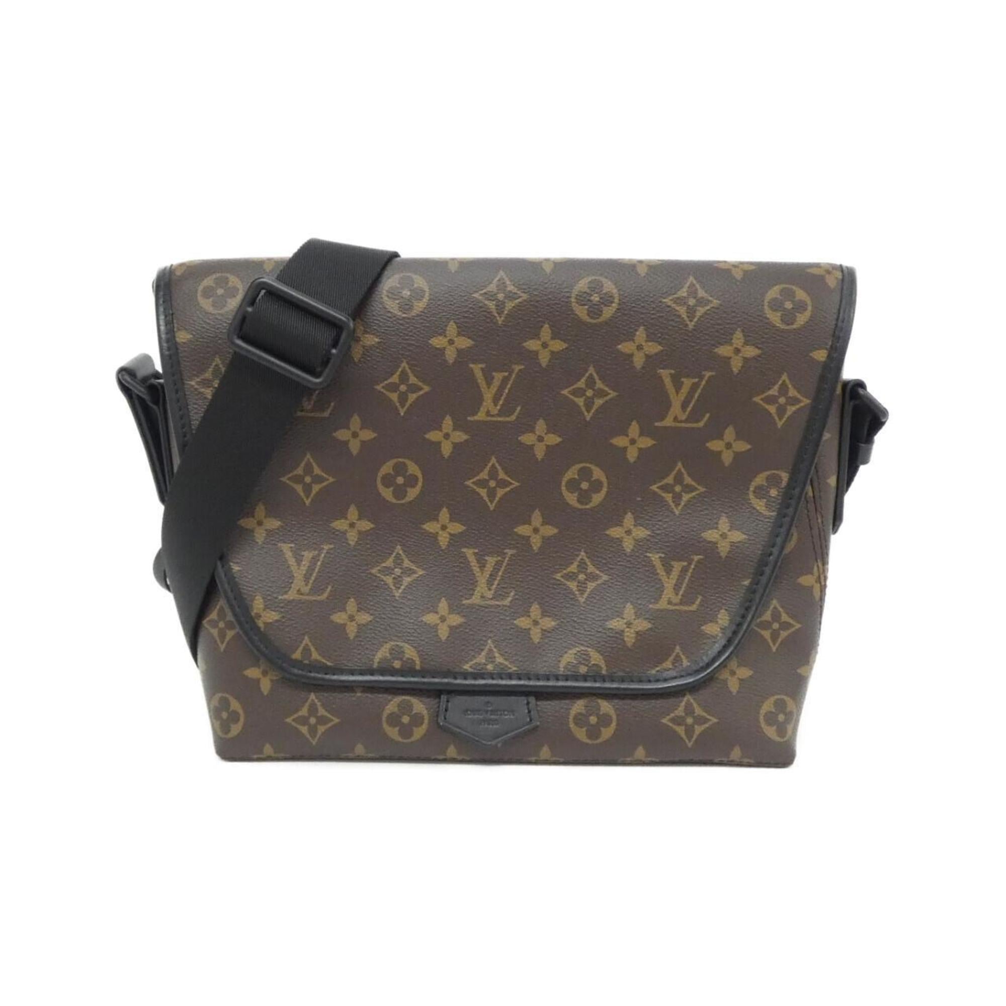 Louis Vuitton Marron Coated Canvas Shoulder Bag