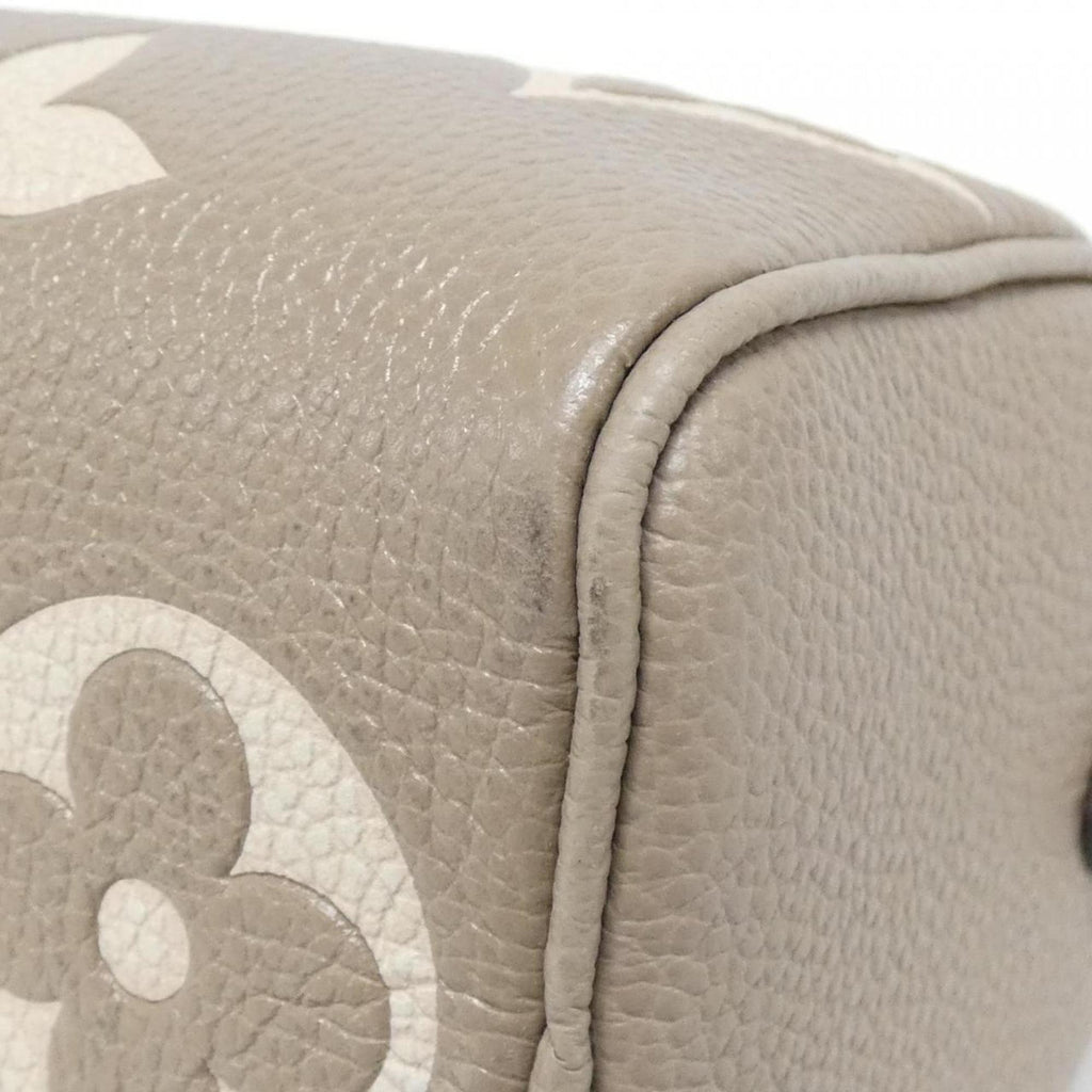 Louis Vuitton Tourterelle Leather Boston Bag