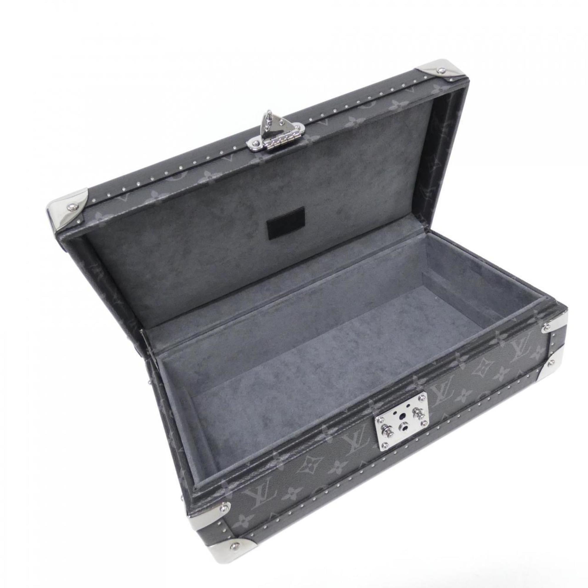 Louis Vuitton Black Coated Canvas Attaché Case
