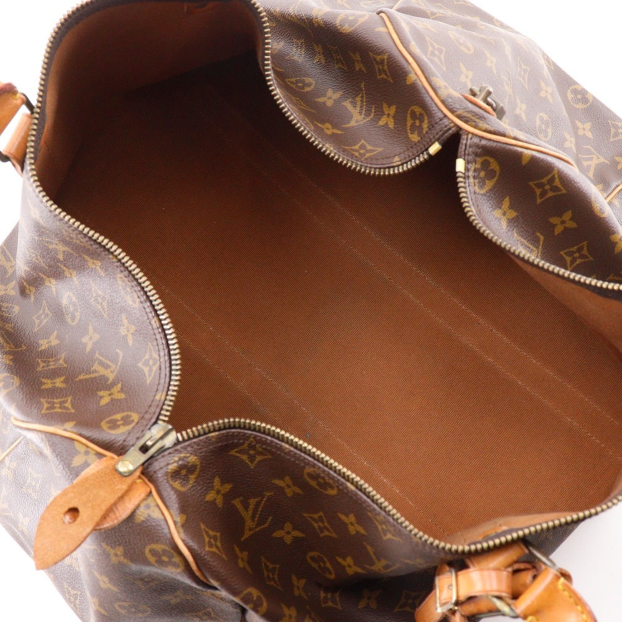 Louis Vuitton Brown Monogram Canvas Boston Bag