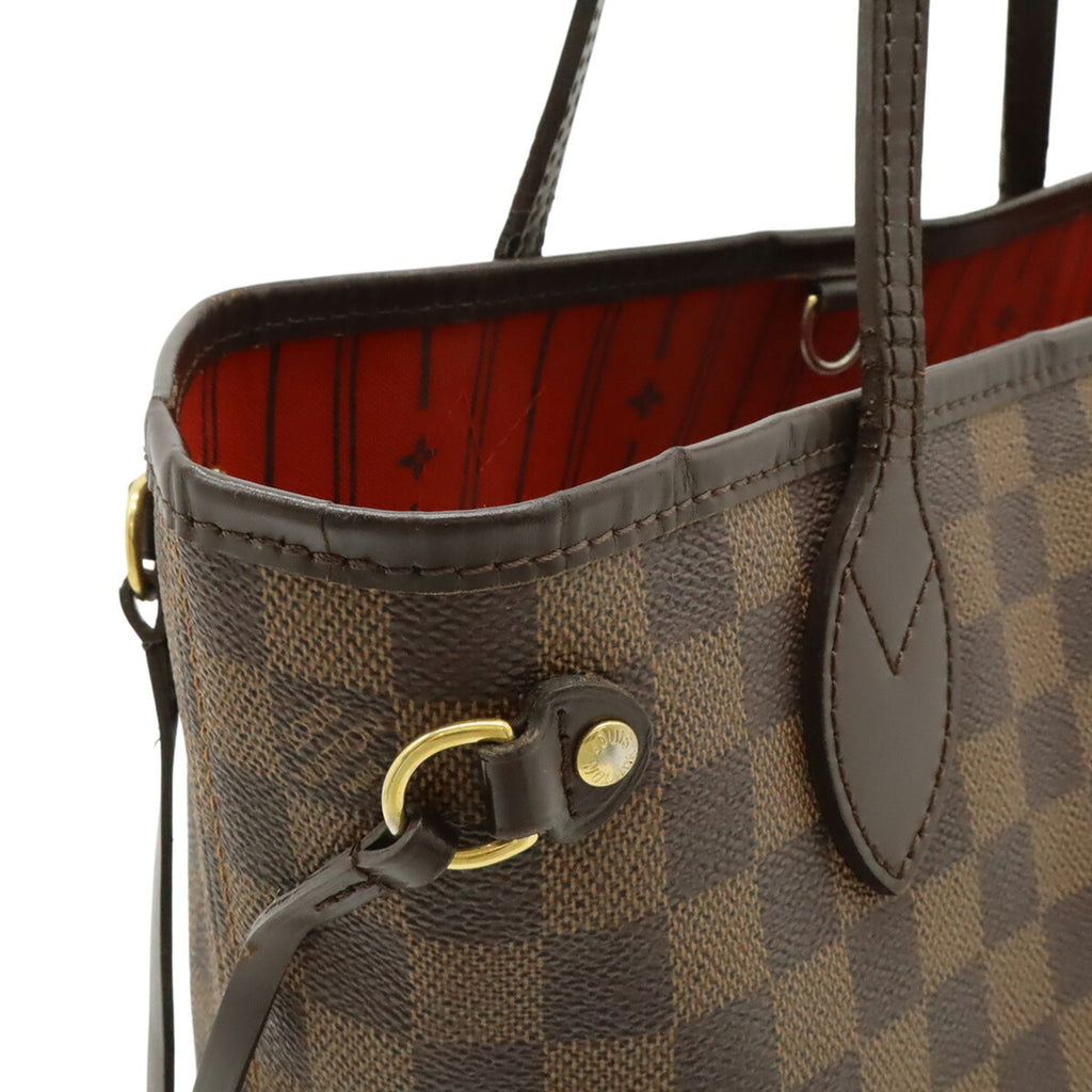 Louis Vuitton Brown Damier Canvas White Damier Canvas Handbag Shoulder Bag Tote Bag