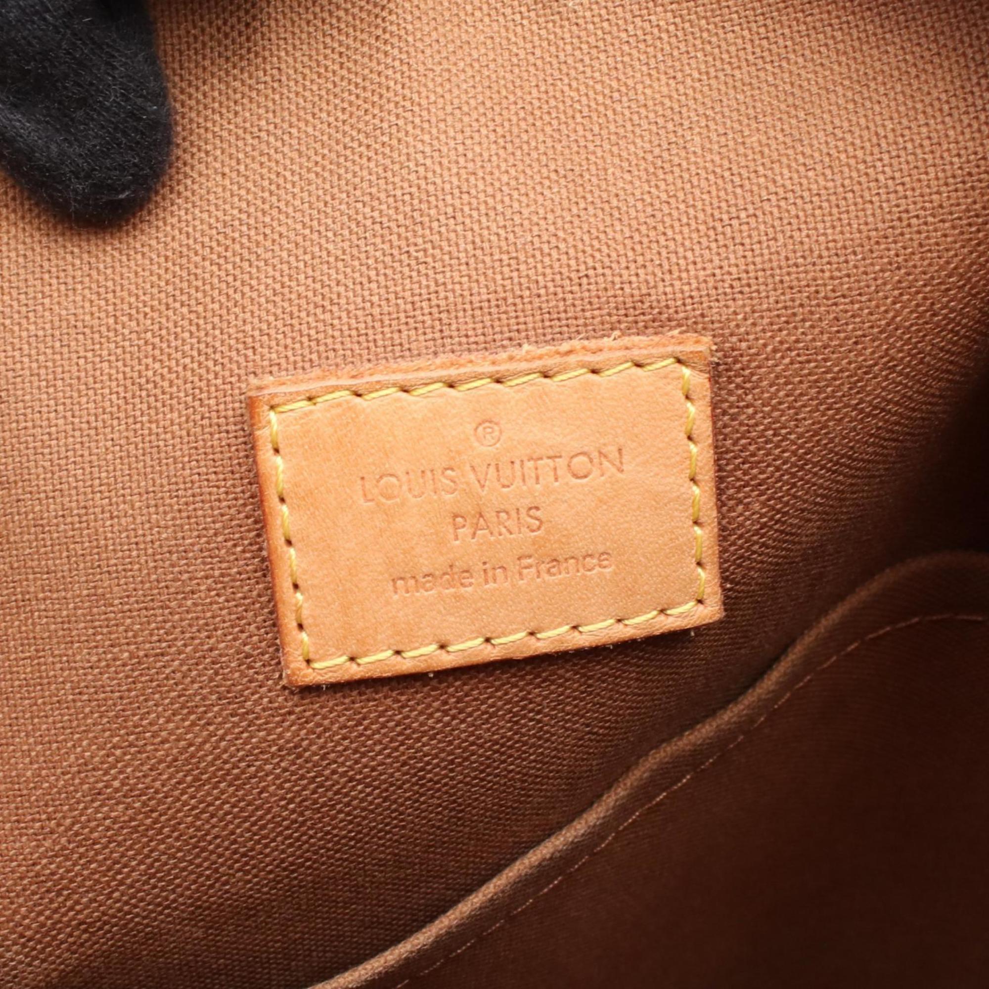 Louis Vuitton Brown Monogram Coated Canvas Handbag