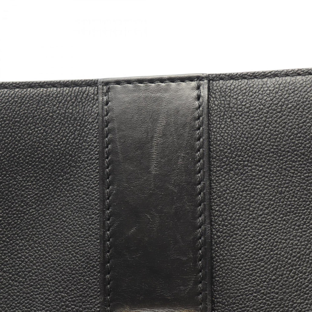 Louis Vuitton Black Leather Handbag