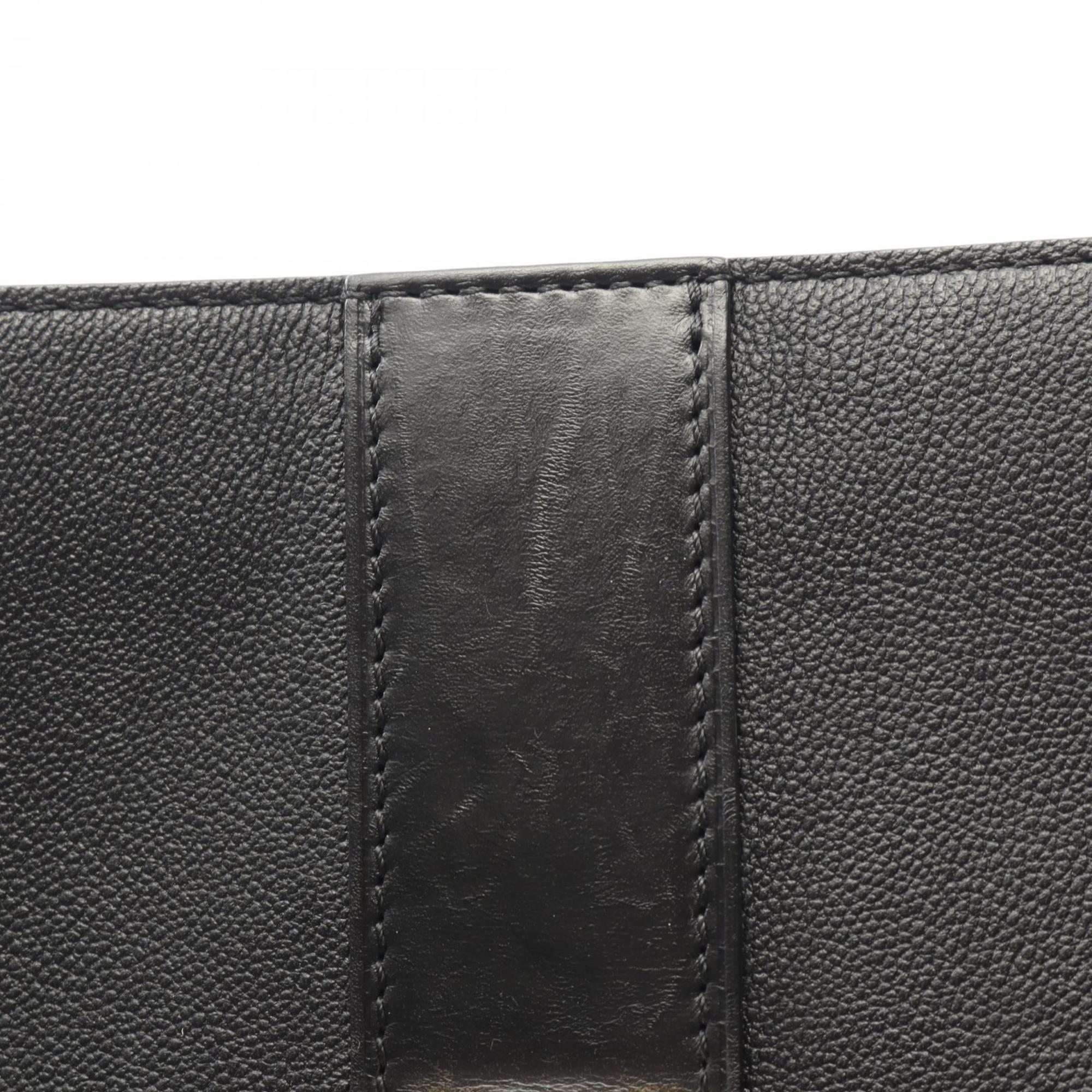 Louis Vuitton Black Leather Handbag