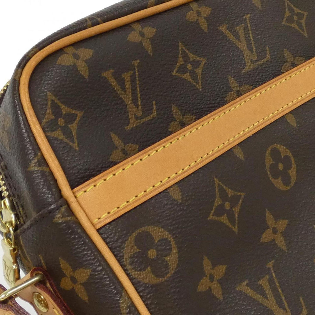 Louis Vuitton Marron Coated Canvas Shoulder Bag