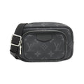 Louis Vuitton Black Coated Canvas Pochette Shoulder Bag