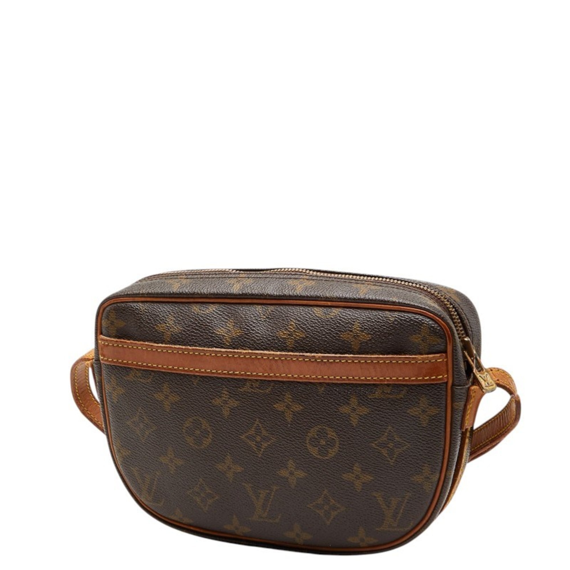 Louis Vuitton Brown Pvc Leather Shoulder Bag