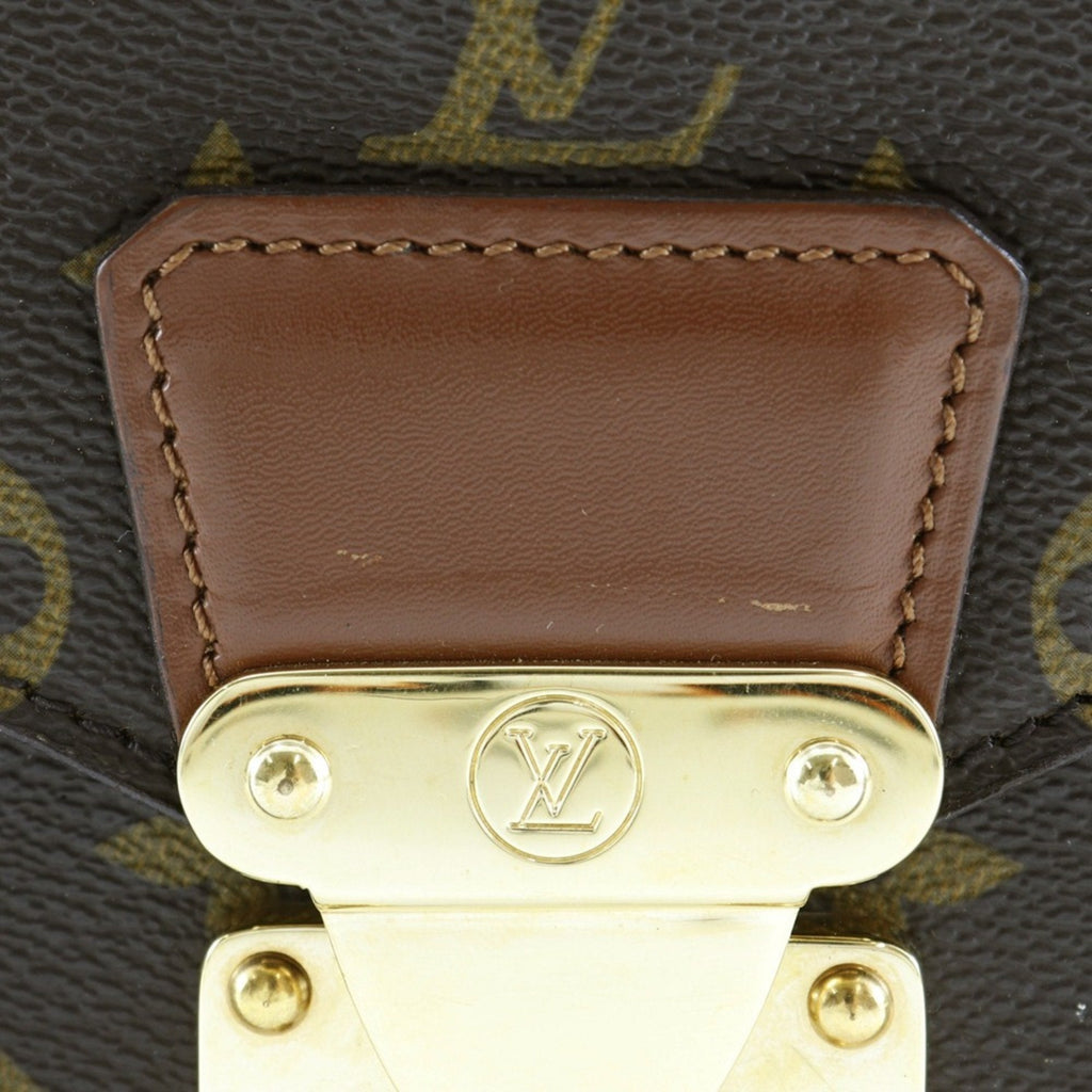 Louis Vuitton Brown Monogram Canvas Handbag