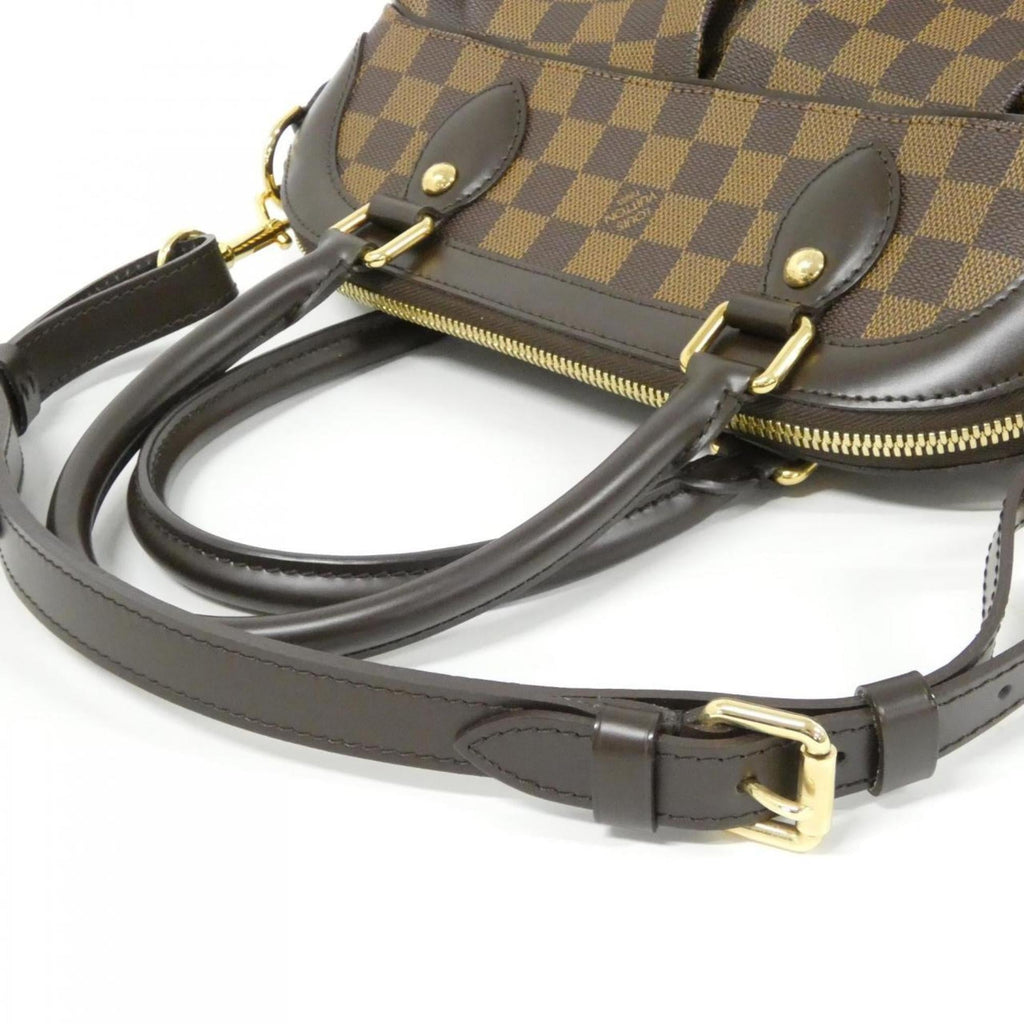 Louis Vuitton Brown Coated Canvas Handbag