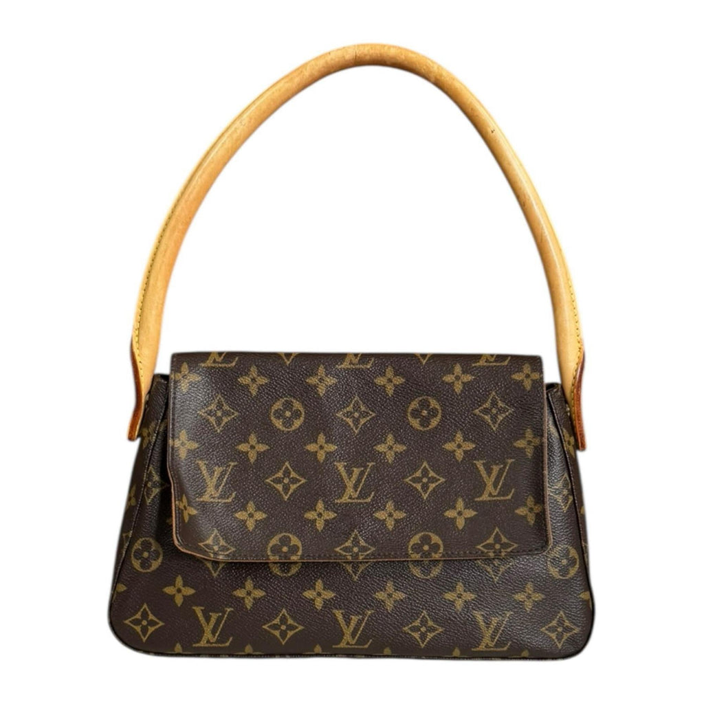 Louis Vuitton Brown Monogram Canvas Handbag