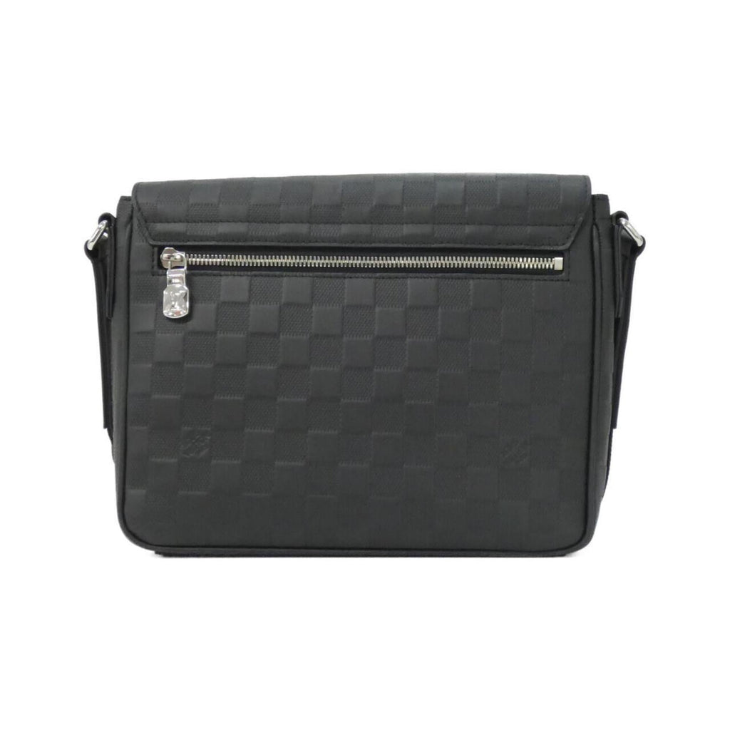 Louis Vuitton Black Leather Shoulder Bag