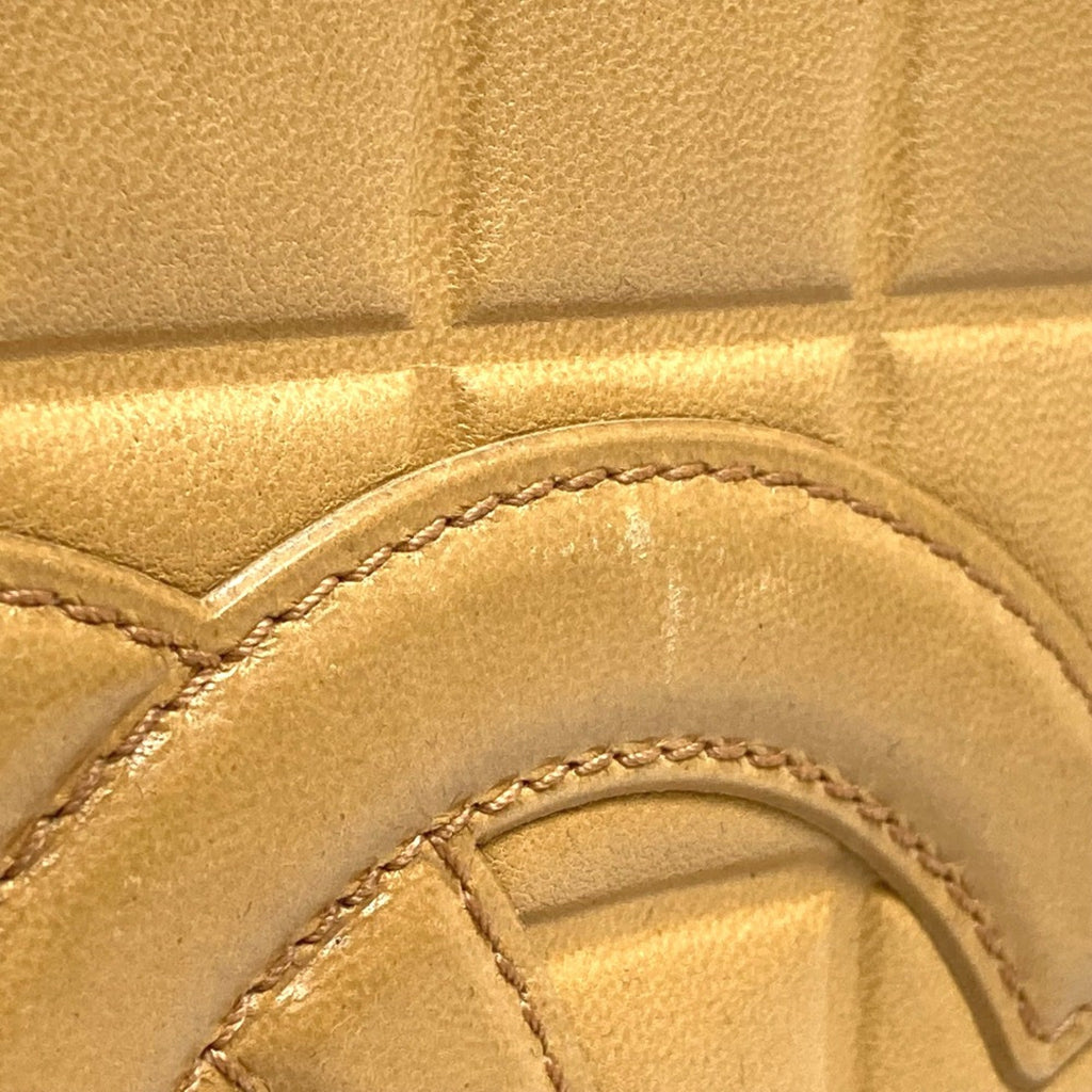 Chanel Beige Leather Tote Bag