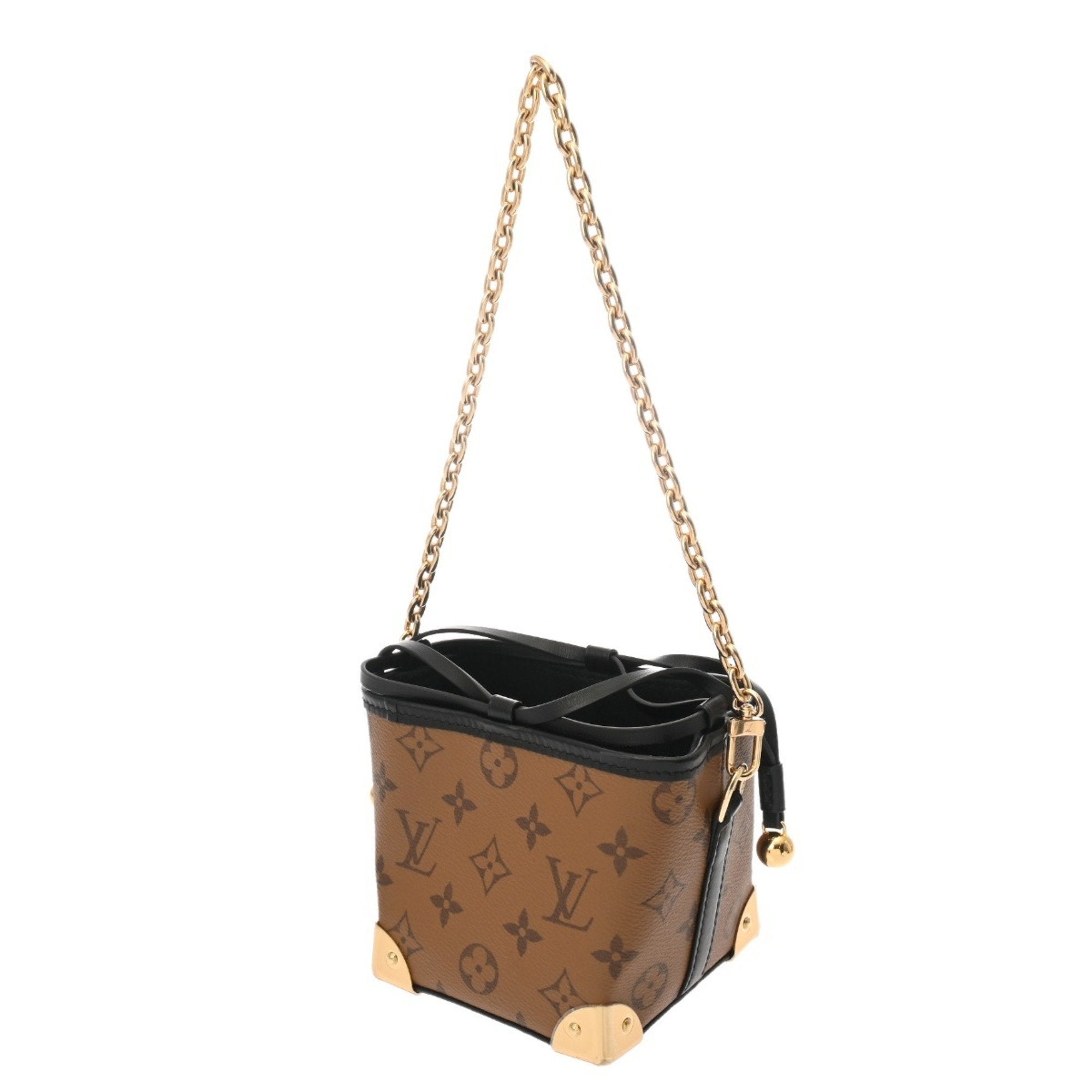Louis Vuitton Brown Monogram Canvas Shoulder Bag