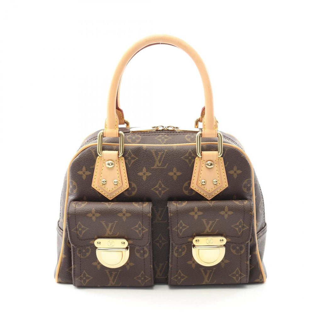 Louis Vuitton Brown Monogram Coated Canvas Handbag