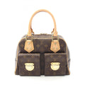 Louis Vuitton Brown Monogram Coated Canvas Handbag