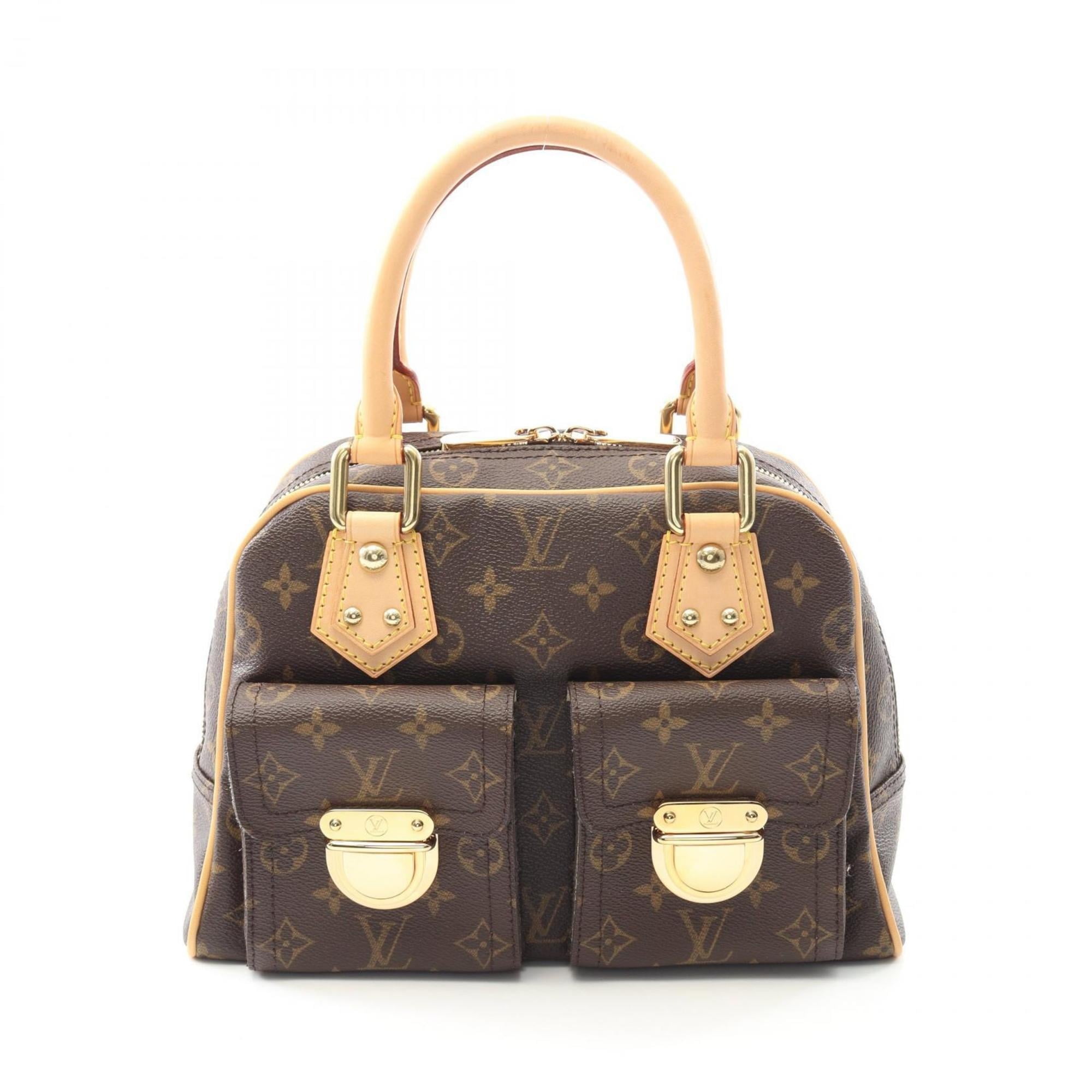 Louis Vuitton Brown Monogram Coated Canvas Handbag