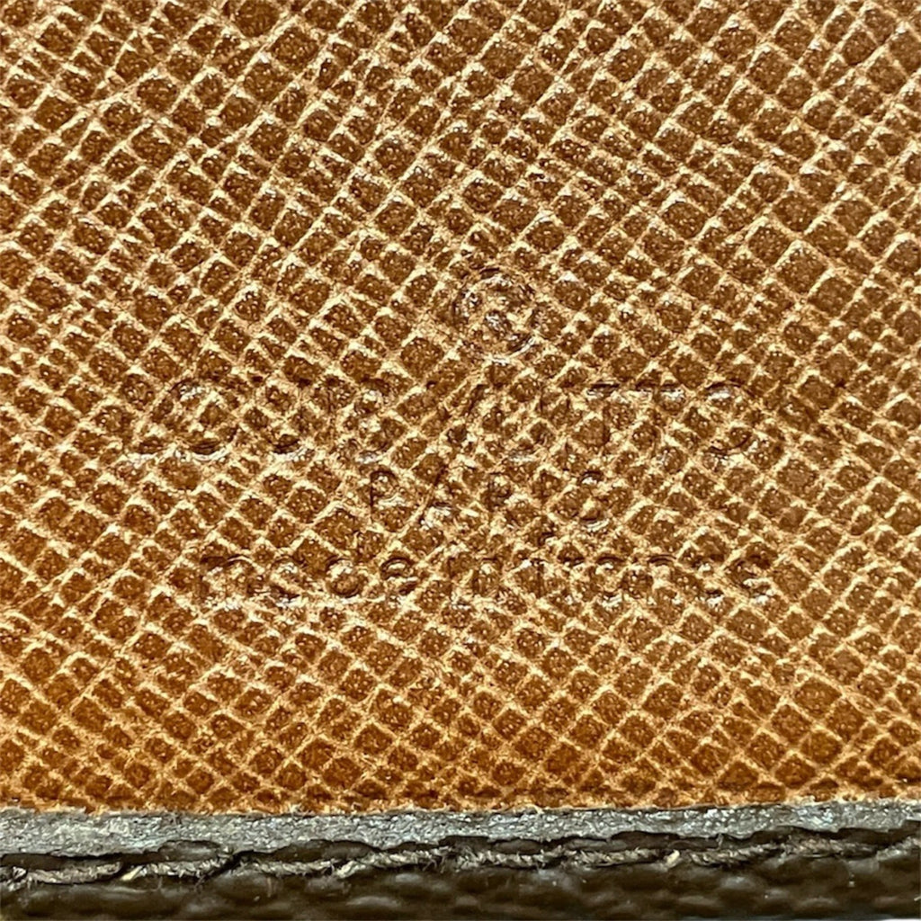 Louis Vuitton Brown Pvc Wallet