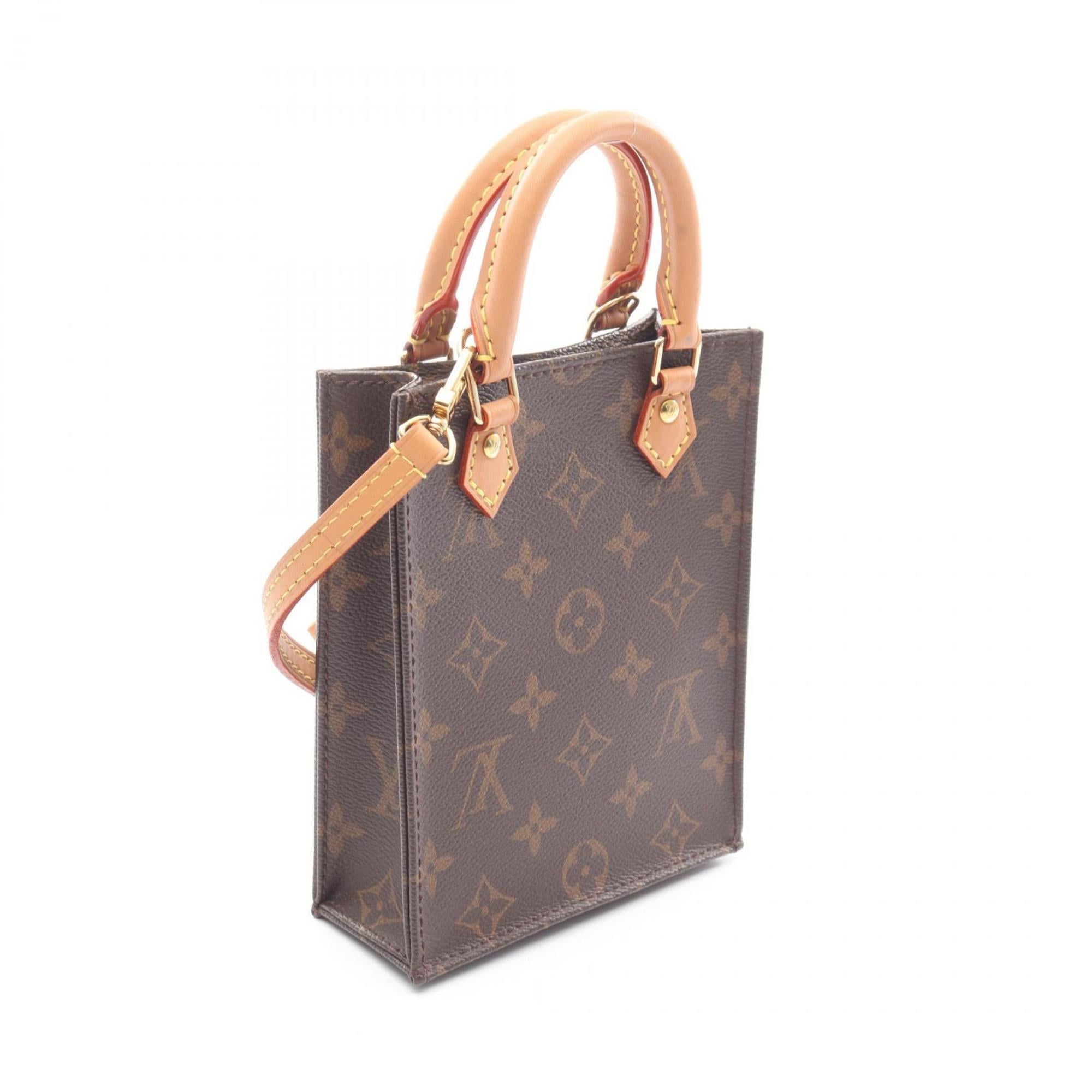 Louis Vuitton Brown Coated Canvas Monogram Pvc Leather Handbag