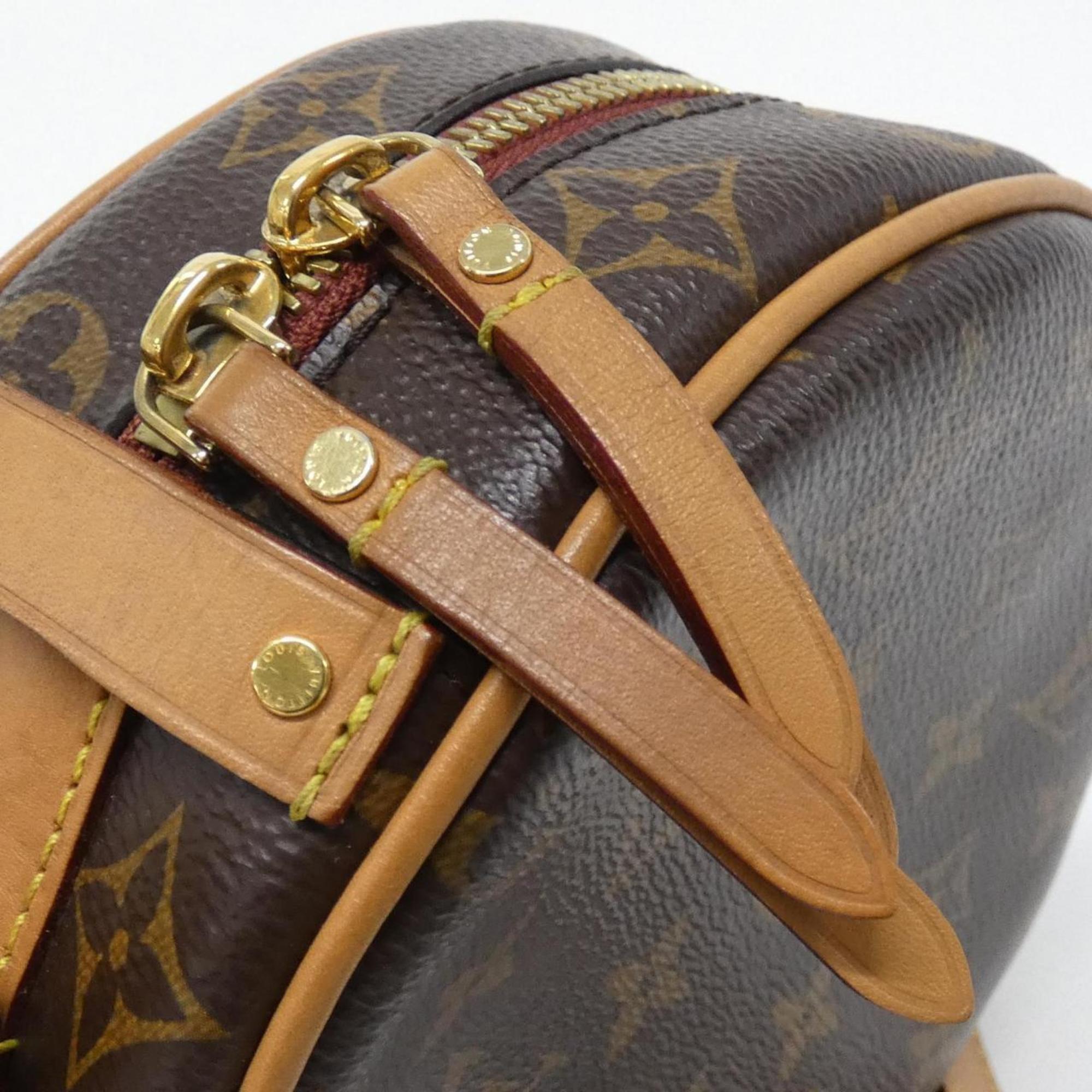 Louis Vuitton Marron Coated Canvas Shoulder Bag