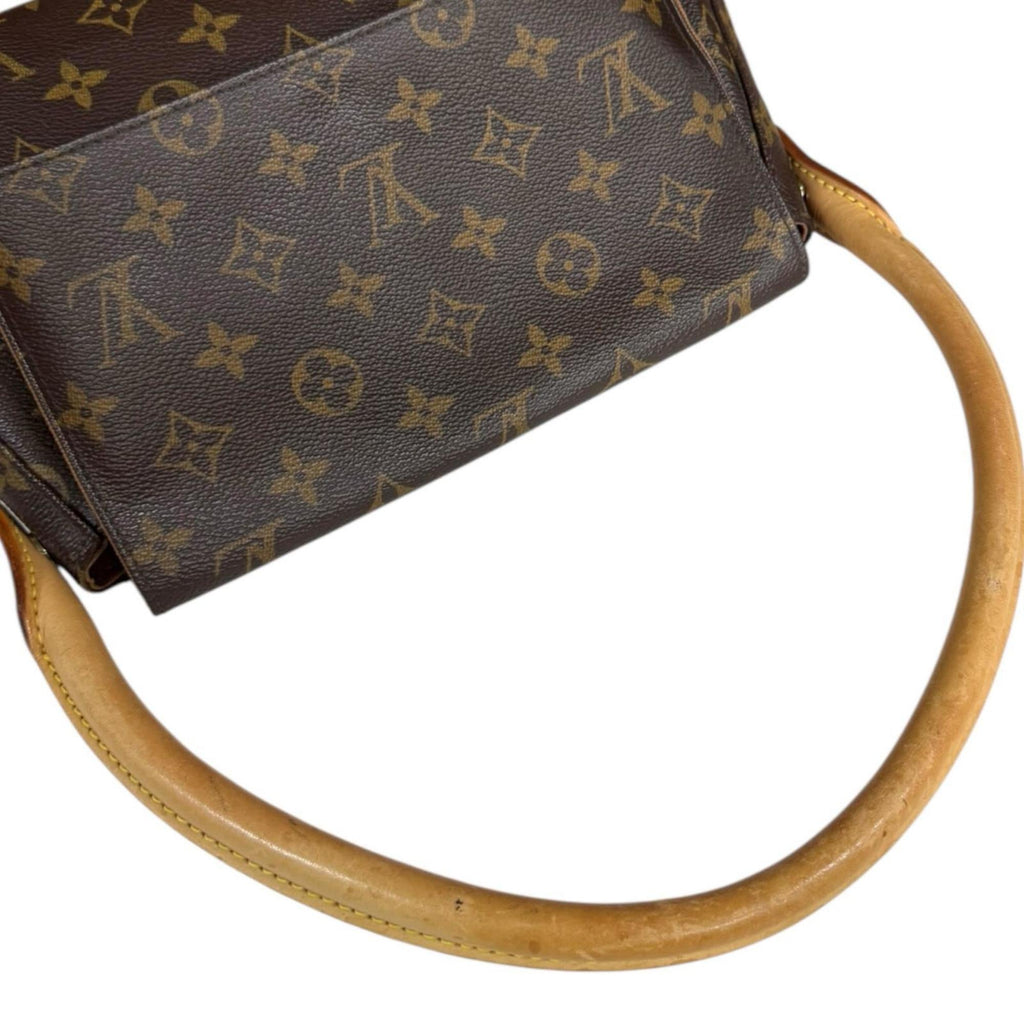 Louis Vuitton Brown Monogram Canvas Handbag