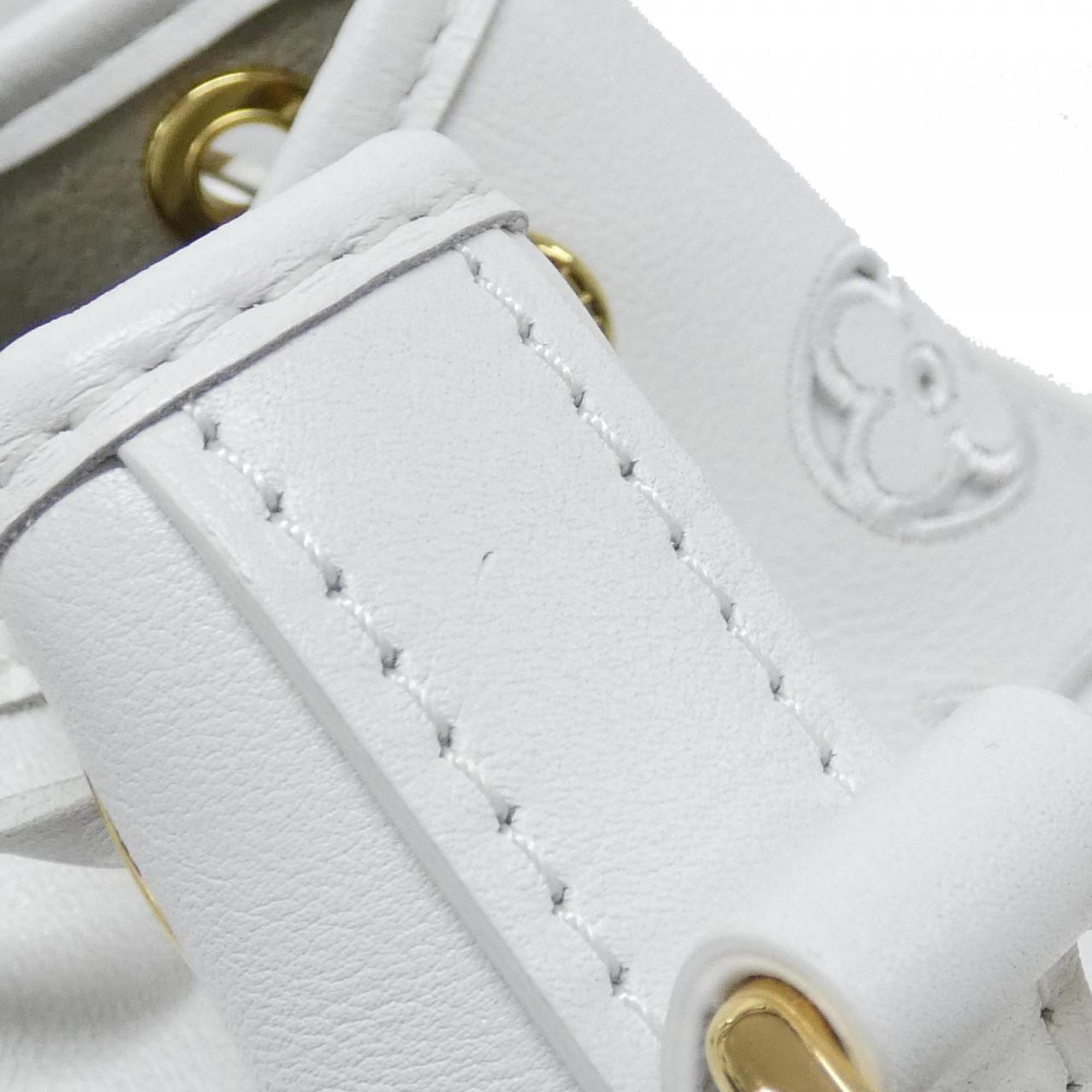 Louis Vuitton Blanc Leather Shoulder Bag