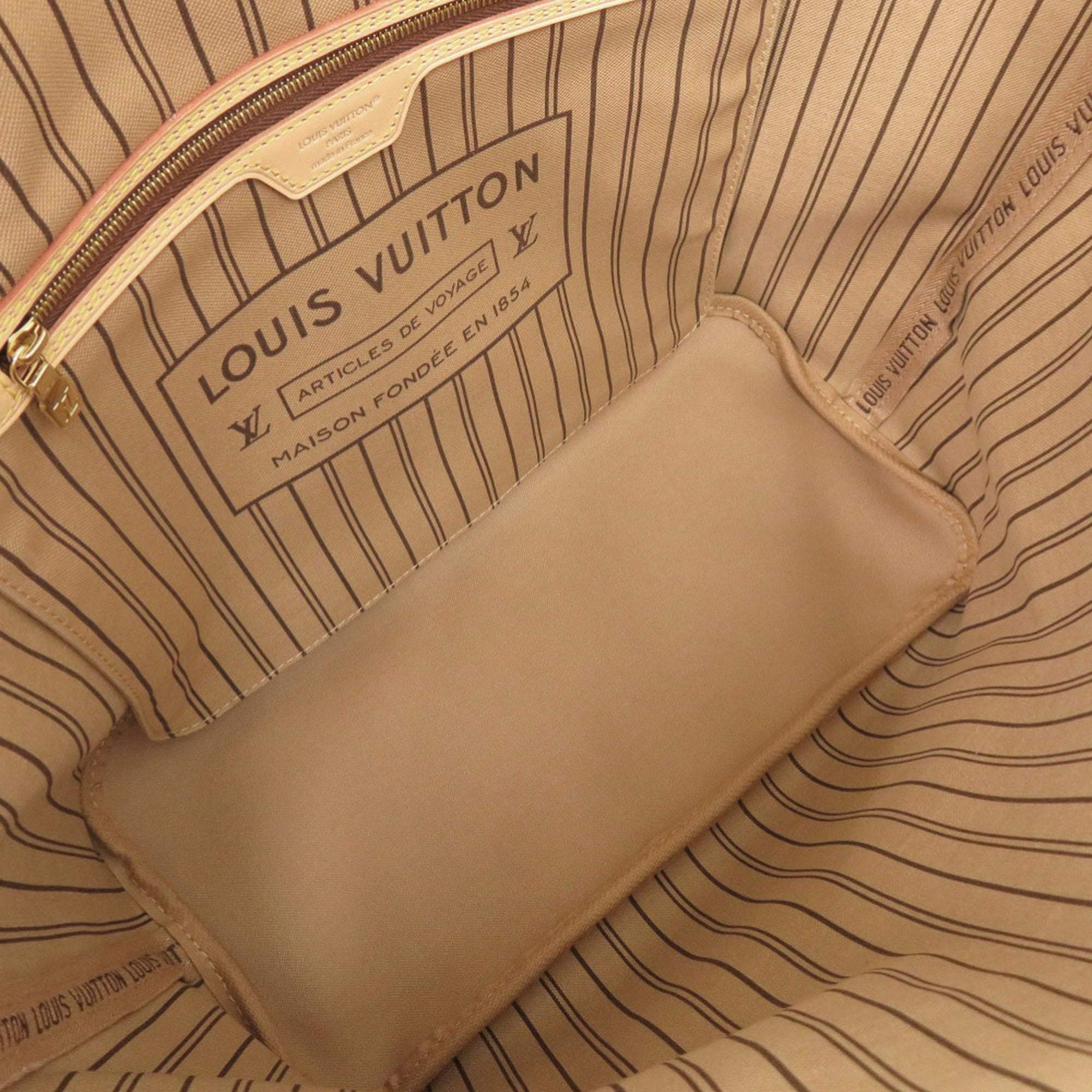 Louis Vuitton Brown Monogram Pouch Tote Bag