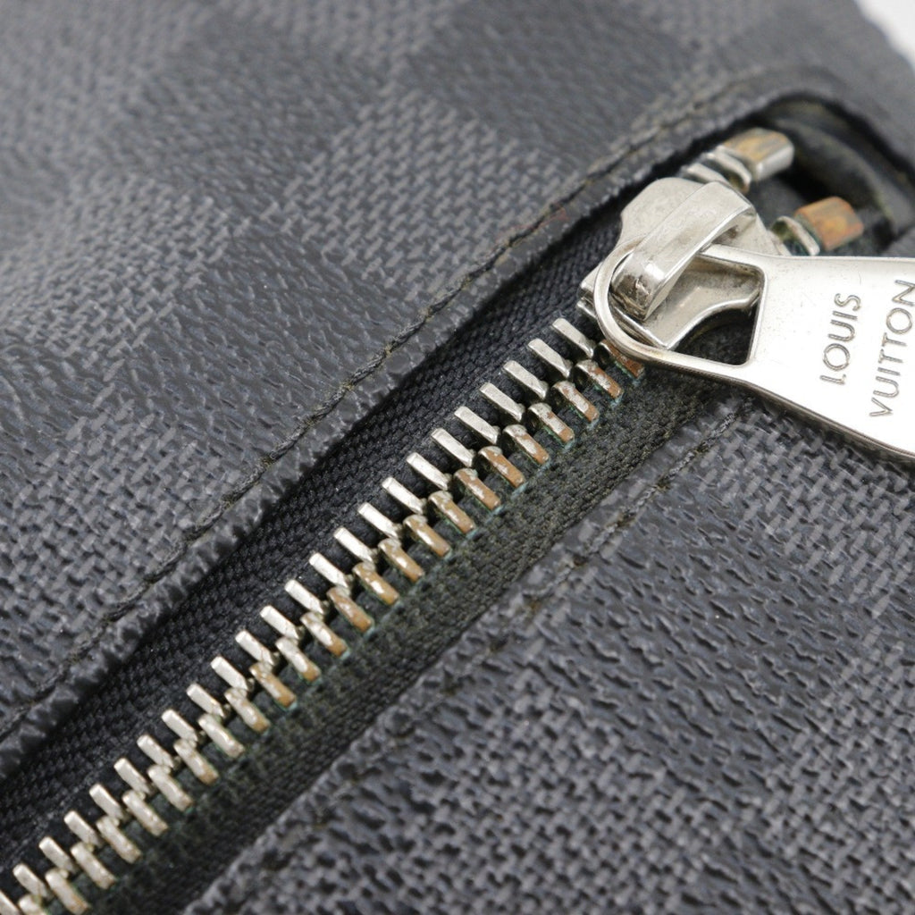 Louis Vuitton Black Damier Graphite Canvas Shoulder Bag