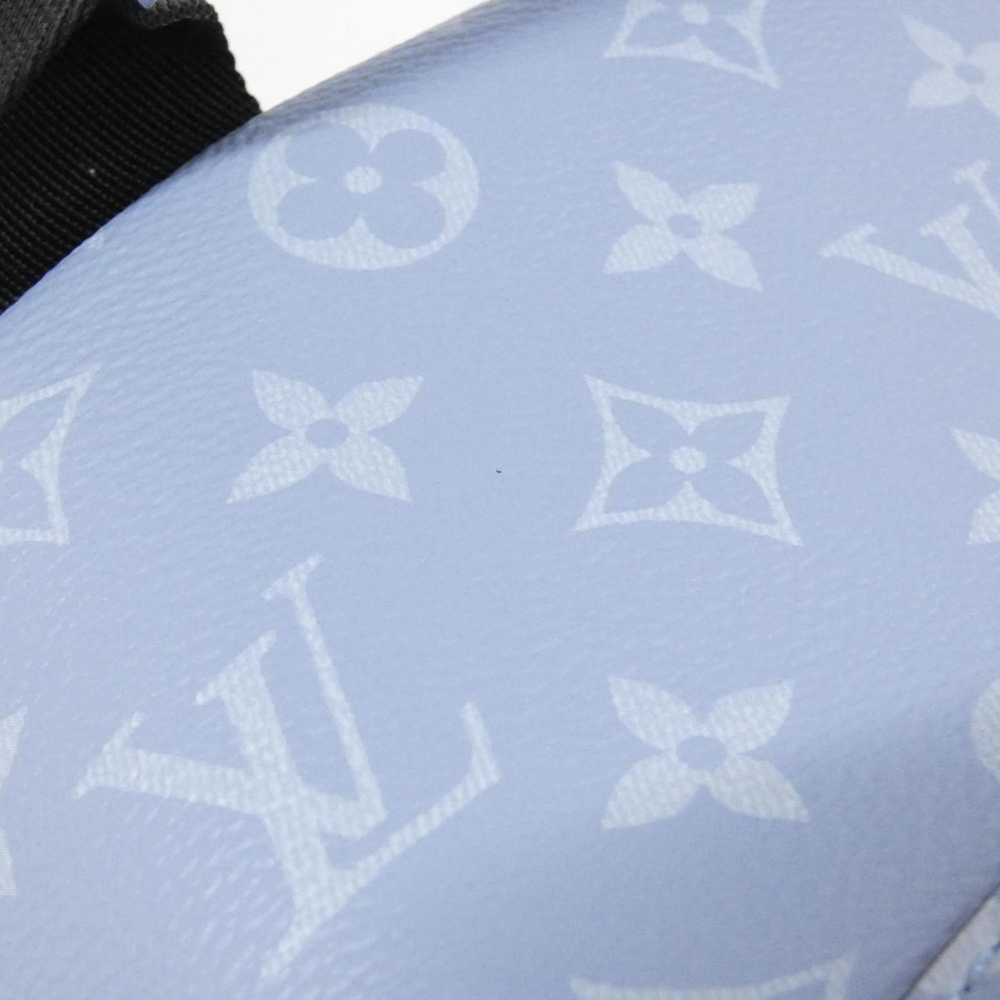 Louis Vuitton Blue Ciel Leather Backpack
