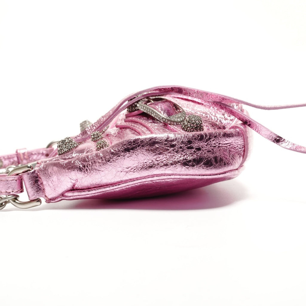Balenciaga Metallic Pink Shoulder