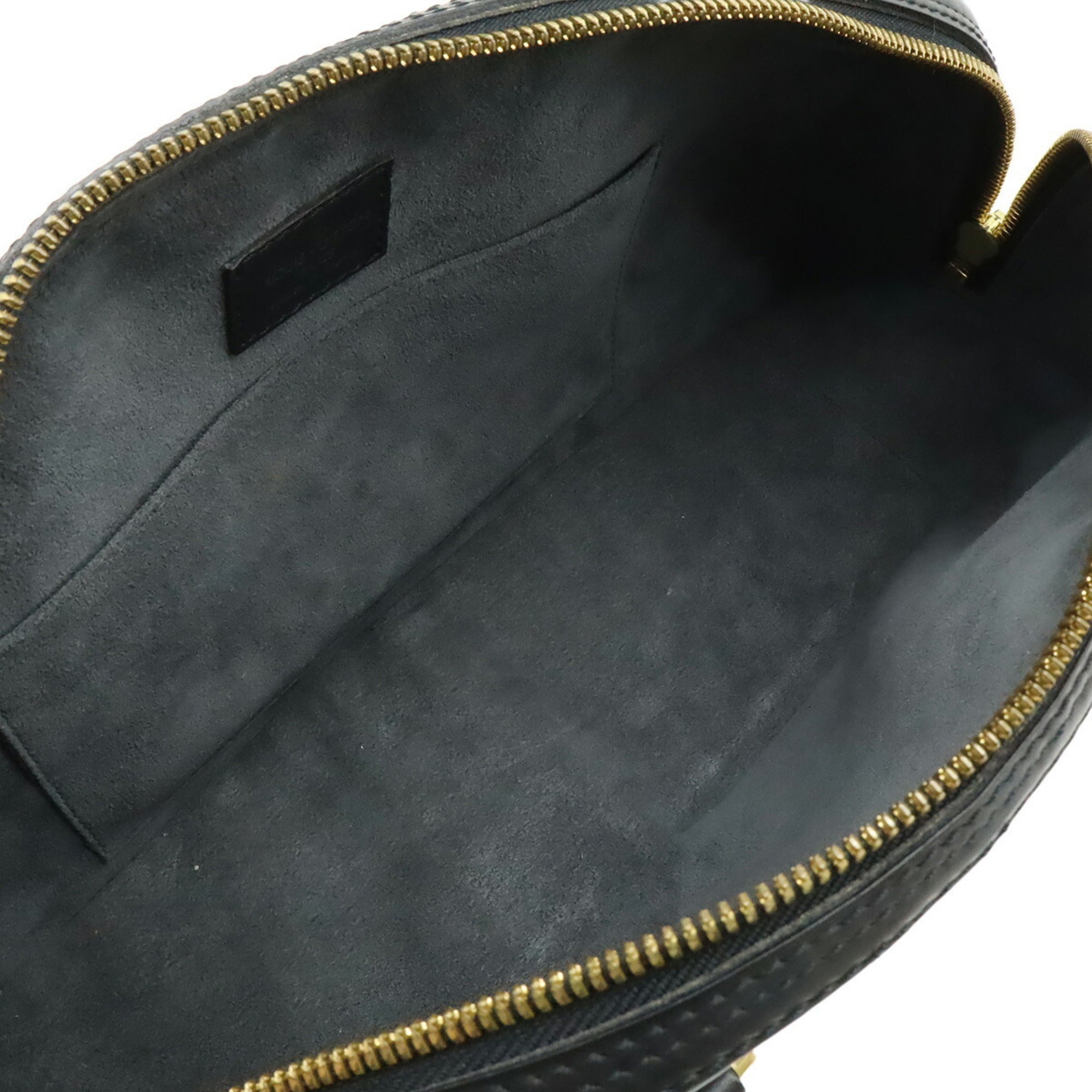 Louis Vuitton Noir Epi Leather Handbag