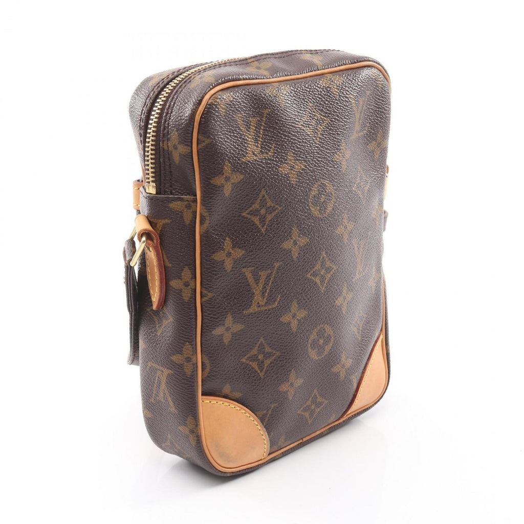 Louis Vuitton Brown Pvc Leather Shoulder Bag