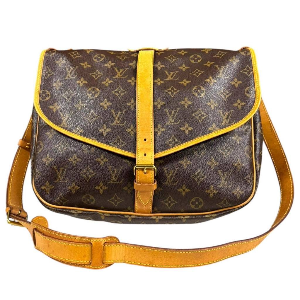 Louis Vuitton Brown Monogram Shoulder Bag