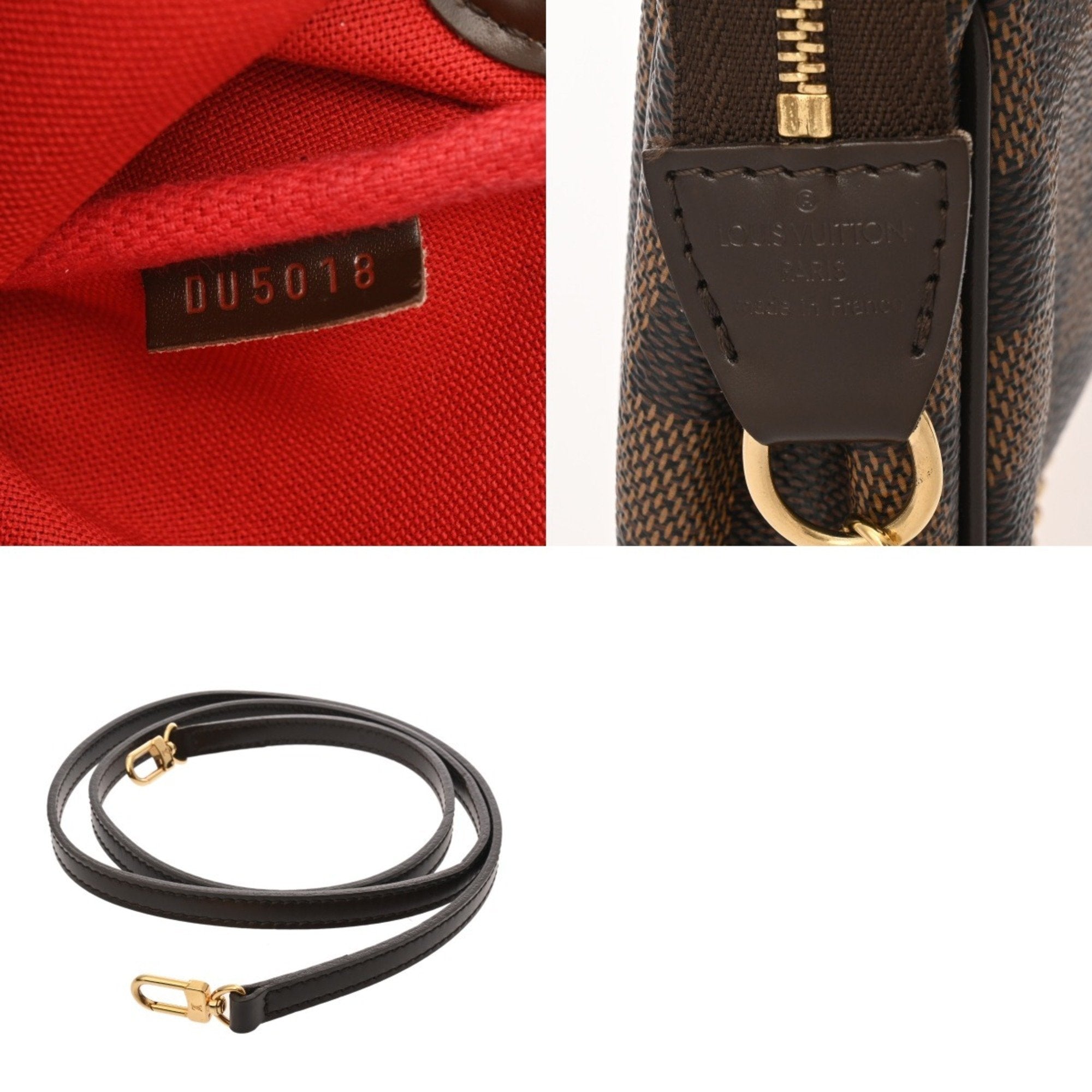 Louis Vuitton Brown Damier Canvas Shoulder Bag