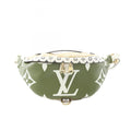 Louis Vuitton Beige Khaki Multi-Color Coated Canvas Leather Fanny Pack