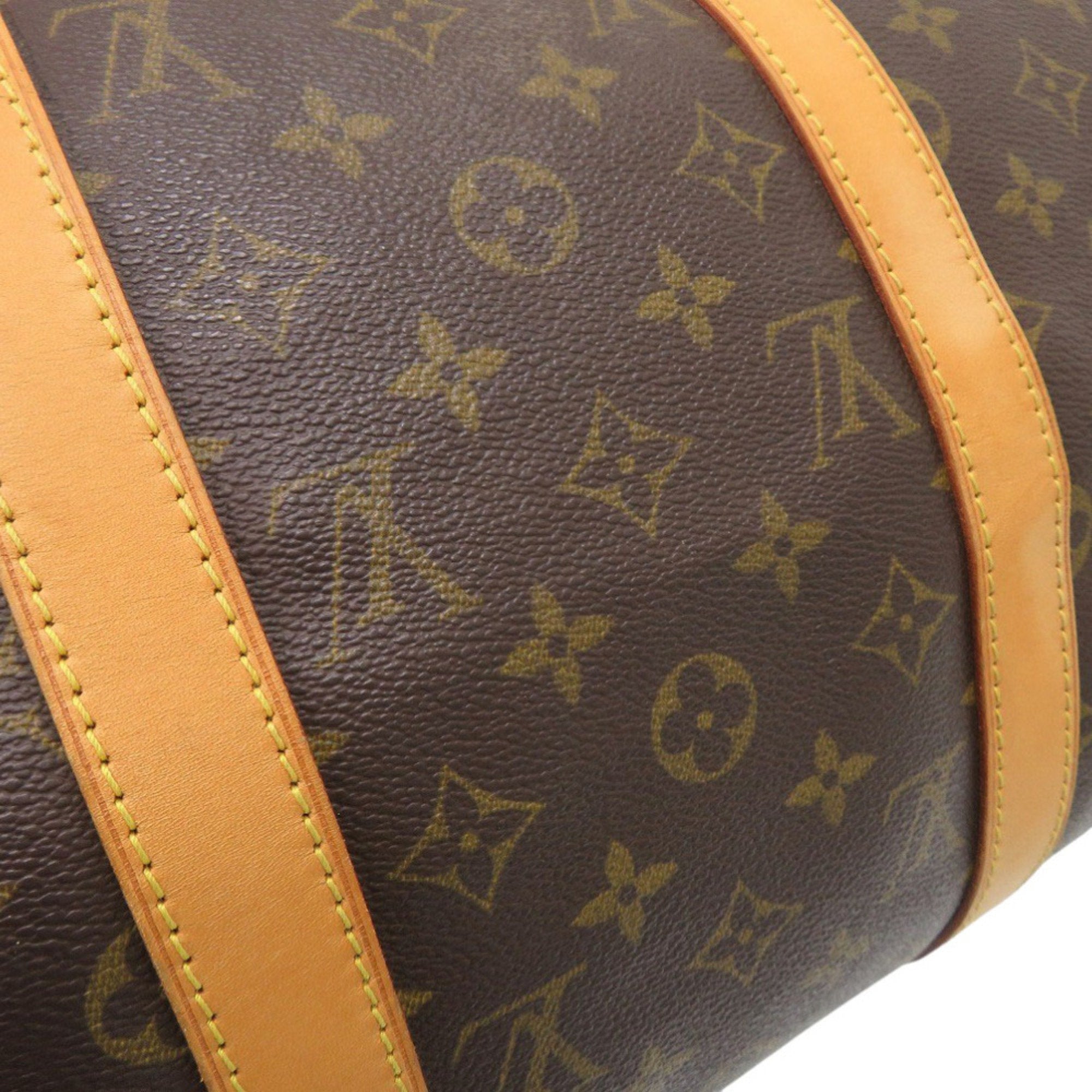 Louis Vuitton Brown Monogram Monogram Boston Bag