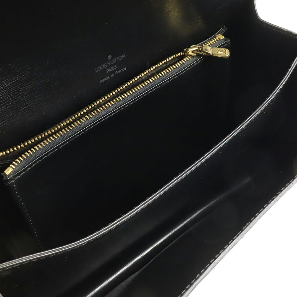 Louis Vuitton Epi Black Noir Epi Leather Pochette Shoulder Bag