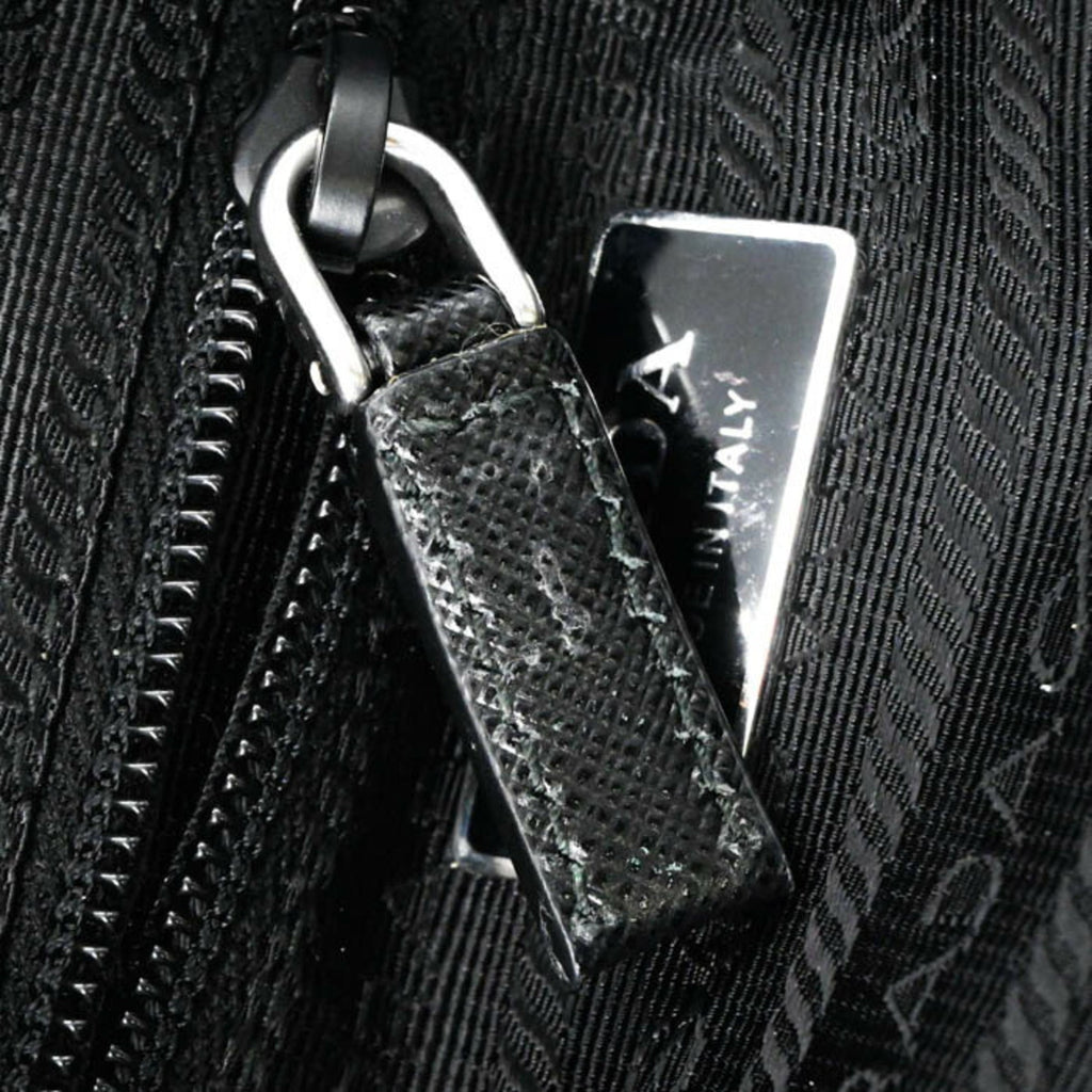 Prada Black Nylon Tessuto Shoulder Bag
