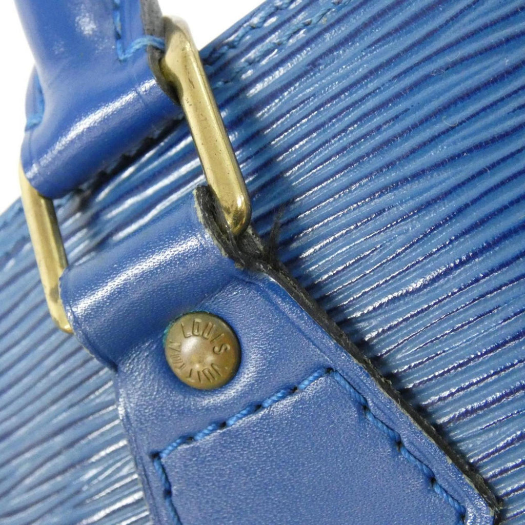 Louis Vuitton Blue Leather Handbag