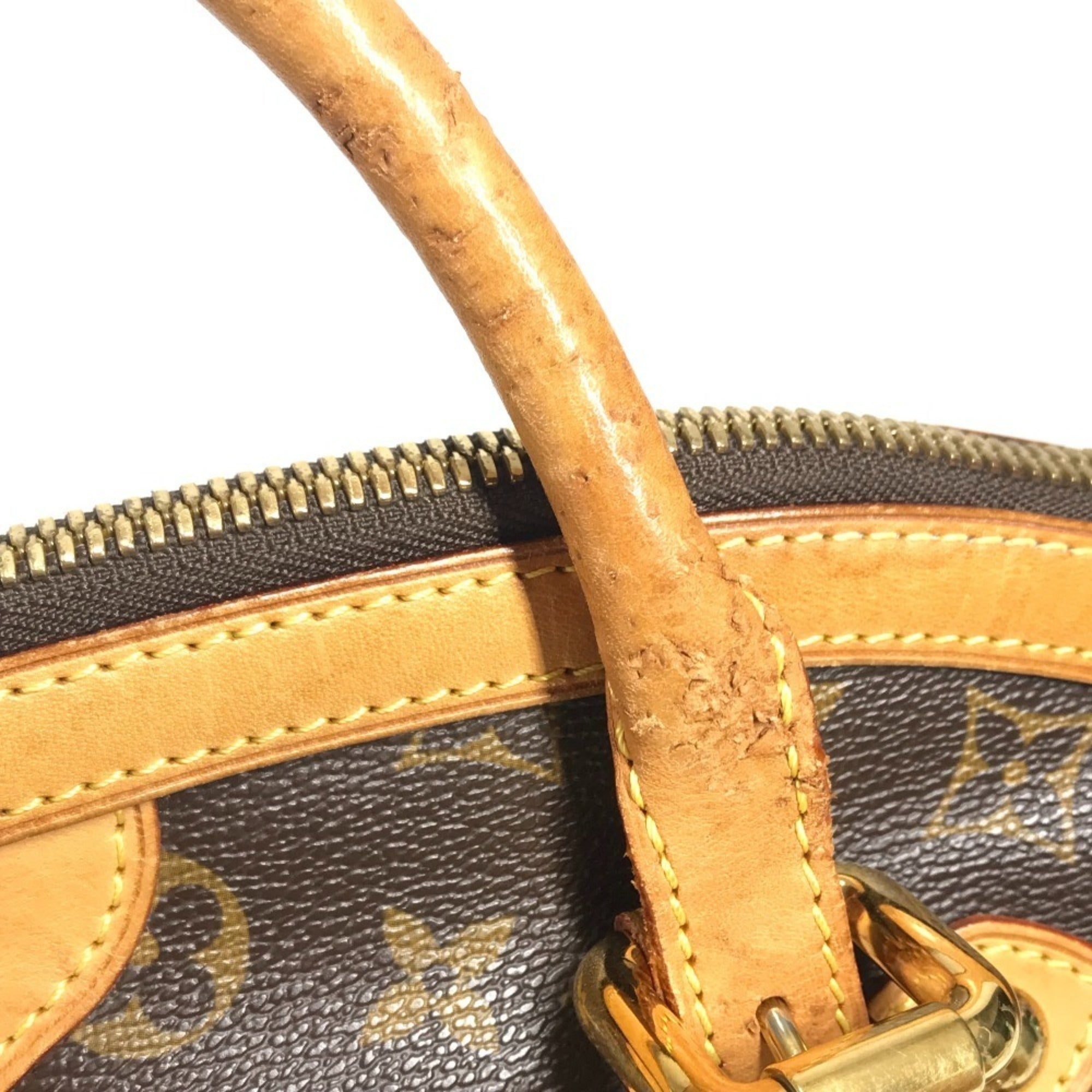 Louis Vuitton Brown Monogram Canvas Shoulder Bag Tote Bag