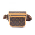Louis Vuitton Brown Coated Canvas Pvc Monogram Leather Fanny Pack Sling Bag