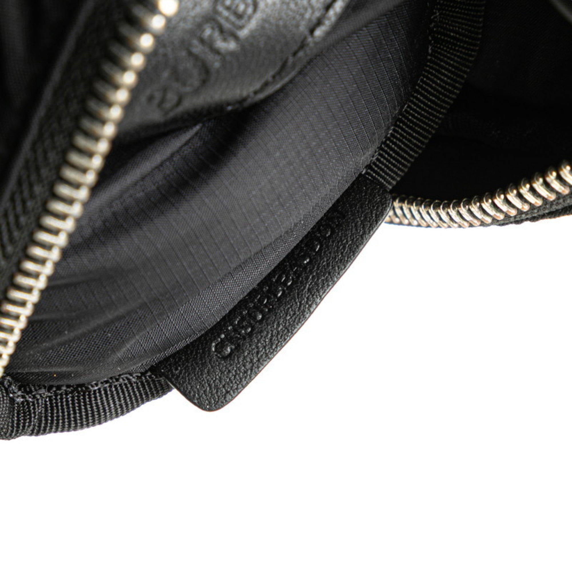 Burberry Black White Nylon Sling Bag