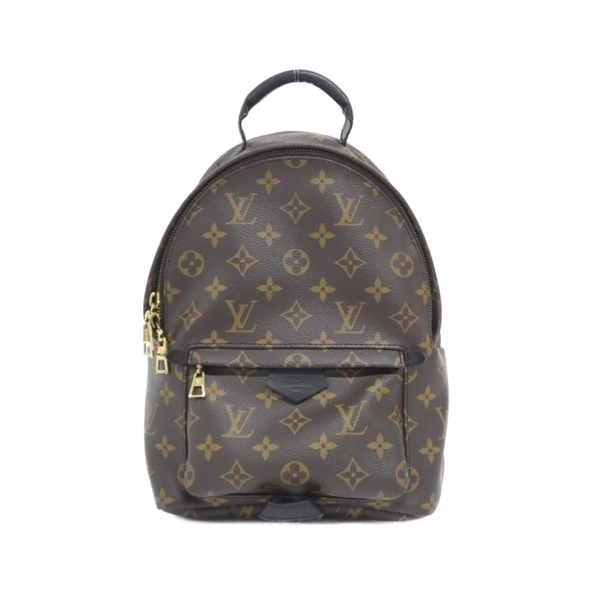Louis Vuitton Marron Coated Canvas Backpack