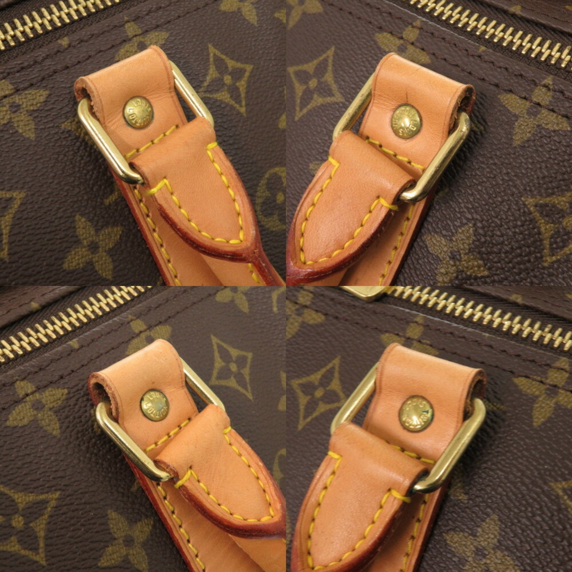 Louis Vuitton Brown Monogram Monogram Boston Bag