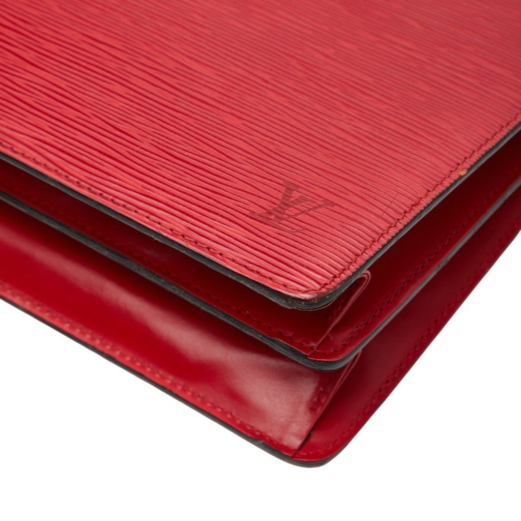 Louis Vuitton Castilian Red Leather Shoulder Bag